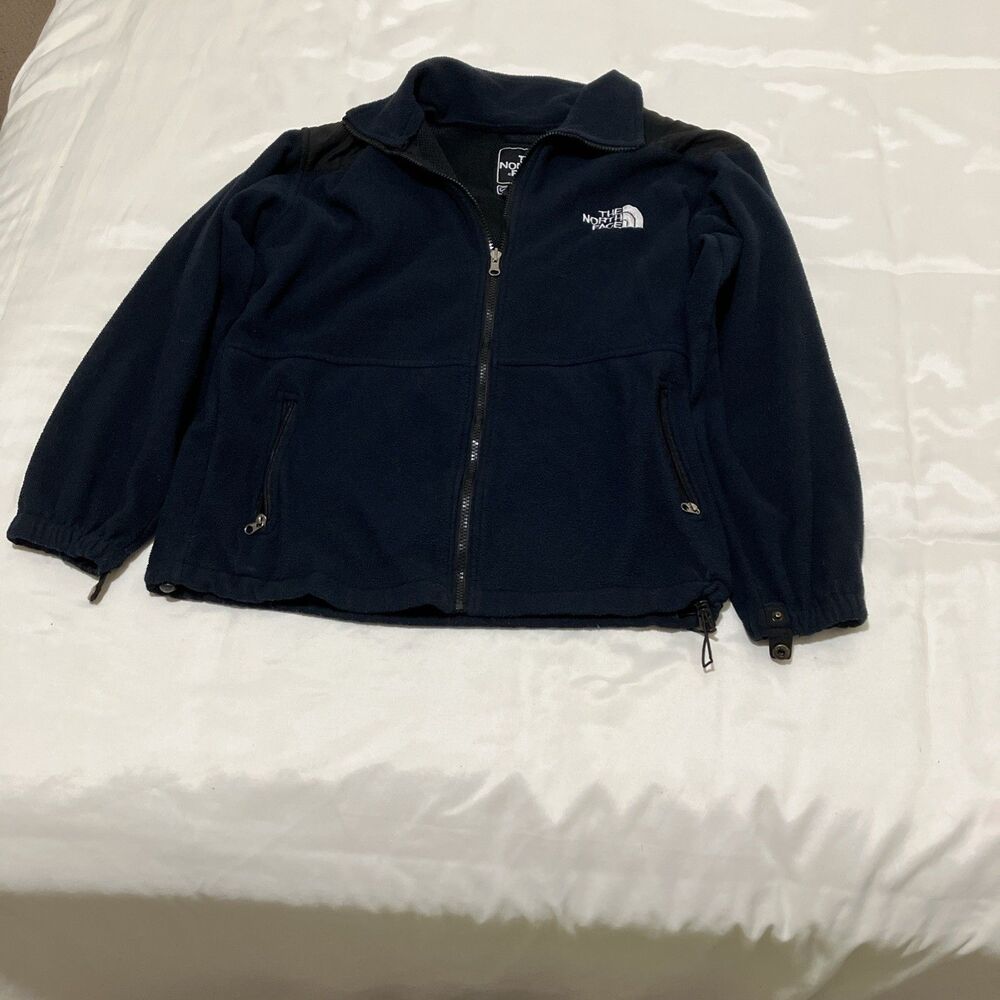 North Face Summit Series Wind Stopper WaterProof Fleece Blue Jacket Womens L